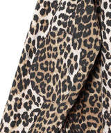 Printed Canvas Midi Jacket-GANNI-Forget-me-nots Online Store