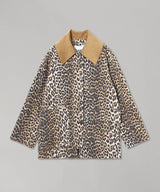 Printed Canvas Midi Jacket-GANNI-Forget-me-nots Online Store