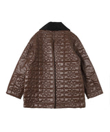 Shiny Quilt Midi Jacket-GANNI-Forget-me-nots Online Store