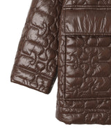 Shiny Quilt Midi Jacket-GANNI-Forget-me-nots Online Store