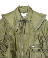 Duchesse Nylon Fitted Jacket-GANNI-Forget-me-nots Online Store