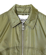 Duchesse Nylon Fitted Jacket-GANNI-Forget-me-nots Online Store