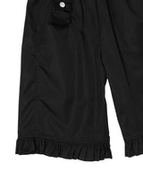 Duchesse Nylon Midi Ruffle Shorts-GANNI-Forget-me-nots Online Store
