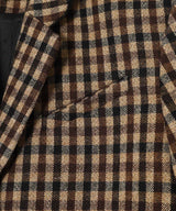 Check Wool Mix Oversized Blazer-GANNI-Forget-me-nots Online Store