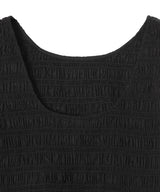 Cotton Poplin Smock Tie String Top-GANNI-Forget-me-nots Online Store