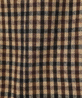 Check Wool Mix Skirt-GANNI-Forget-me-nots Online Store