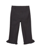 Stretch Stripe Tailoring Capri Pants-GANNI-Forget-me-nots Online Store