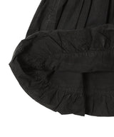 Garment Dyed Cotton Mini Smock Bubble Dress-GANNI-Forget-me-nots Online Store