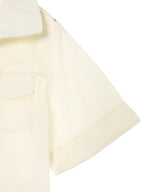 Stretch Cotton Cowl Neck Blouse-GANNI-Forget-me-nots Online Store