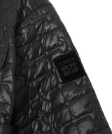 Shiny Quilt Midi Jacket W. Flare-GANNI-Forget-me-nots Online Store