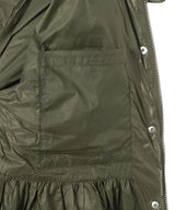 Shiny Quilt Midi Jacket W. Flare-GANNI-Forget-me-nots Online Store