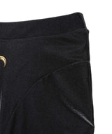 Moon Logo Velvet Fleece Capri-Marine Serre-Forget-me-nots Online Store