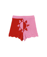 Crochet Mini Shorts-Marine Serre-Forget-me-nots Online Store