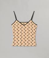 Moon Printed Jersey Straps Top-Marine Serre-Forget-me-nots Online Store