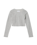 Moon Logo Jersey Ls Roundneck Top-Marine Serre-Forget-me-nots Online Store