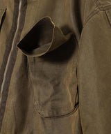 Cargo Pocket Field Jacket-OPEN YY-Forget-me-nots Online Store