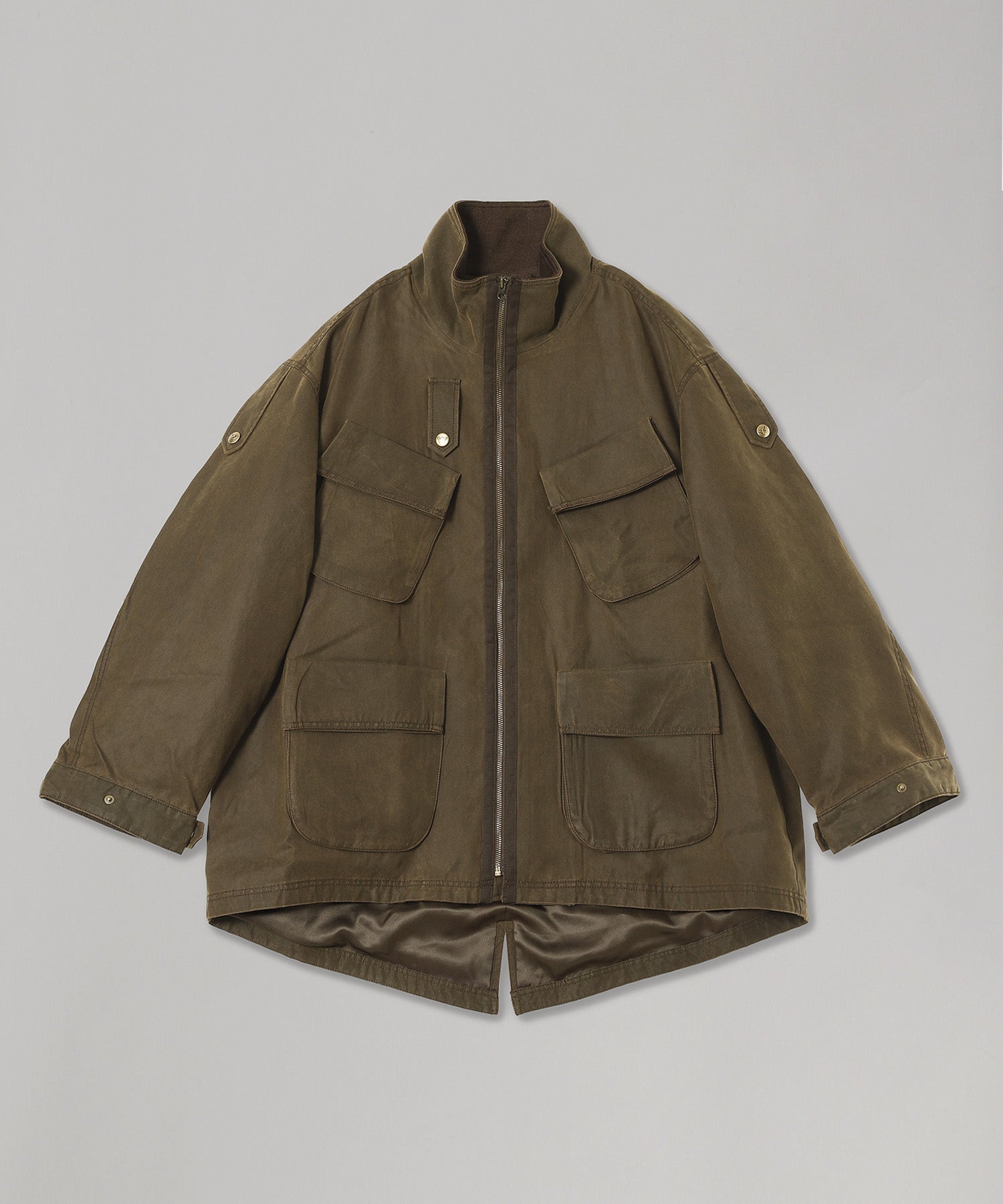 ★送料・関税込★OPEN YY★CARGO POCKET FIELD JACKET★BROWN★ オープンワイワイ(OPEN YY)|Cargo Pocket Field Jacket|Forget