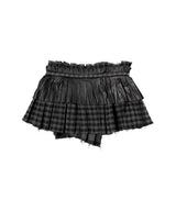 Pleats Layered Pocket Belt-OPEN YY-Forget-me-nots Online Store