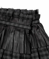 Pleats Layered Pocket Belt-OPEN YY-Forget-me-nots Online Store