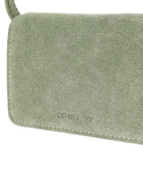 Micro Suede Stud Wallet Bag-OPEN YY-Forget-me-nots Online Store