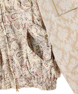 Paisley Cargo Bomber-OPEN YY-Forget-me-nots Online Store
