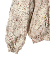 Paisley Cargo Bomber-OPEN YY-Forget-me-nots Online Store