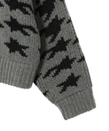 Hounds Tooth Star Cowichan-OPEN YY-Forget-me-nots Online Store