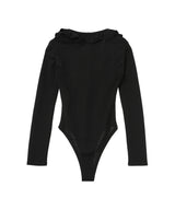 Ruffle Bodysuit-OPEN YY-Forget-me-nots Online Store