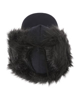 Faux Fur Earflap Cap-OPEN YY-Forget-me-nots Online Store