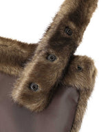 Furry Pocket Belt Bag-OPEN YY-Forget-me-nots Online Store
