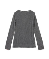 Layered Henley Lounge Tee-OPEN YY-Forget-me-nots Online Store