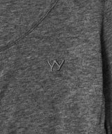 Layered Henley Lounge Tee-OPEN YY-Forget-me-nots Online Store