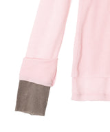 Layered Henley Lounge Tee-OPEN YY-Forget-me-nots Online Store