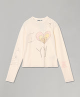 Beaded I Love Yy Tee-OPEN YY-Forget-me-nots Online Store