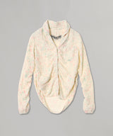 Floral Blankie Shirt-OPEN YY-Forget-me-nots Online Store