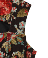 Mini Floral Corset Dress-OPEN YY-Forget-me-nots Online Store