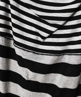 Stripe Convertible Hook Top Dress-OPEN YY-Forget-me-nots Online Store