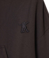 Slant Zip Hoodie-OPEN YY-Forget-me-nots Online Store