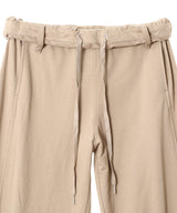 Rolled Waist Sweat Cargo Pants-OPEN YY-Forget-me-nots Online Store