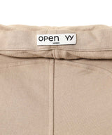 Rolled Waist Sweat Cargo Pants-OPEN YY-Forget-me-nots Online Store