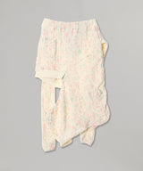 Floral Blankie Cutout Skirt-OPEN YY-Forget-me-nots Online Store