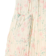 Floral Blankie Cutout Skirt-OPEN YY-Forget-me-nots Online Store