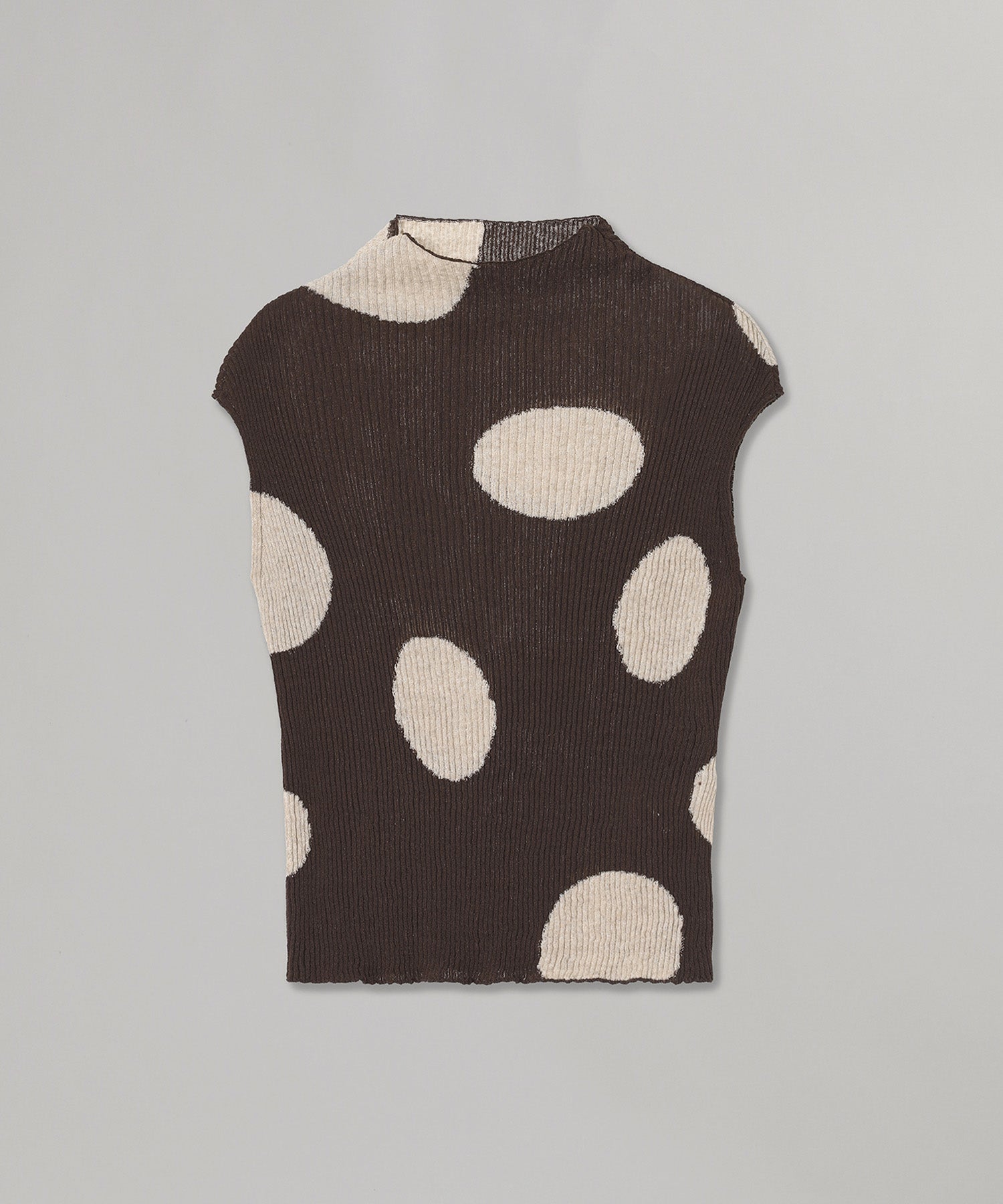 トップス OU Ribbed Dot Top｜オープンワイワイ(OPEN YY)｜Forget-me-nots Online Store