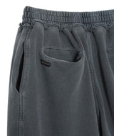 Curved Zip Sweat Pants-OPEN YY-Forget-me-nots Online Store