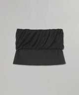 Rolled Waist Mini Skirt-OPEN YY-Forget-me-nots Online Store