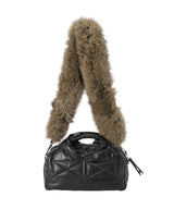 Oil Skin Mini Tote W. Furry St