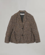 Unstructured Out Pocket Jacket-OPEN YY-Forget-me-nots Online Store