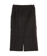 <Archive Sale>Gradation Blockcheck Slit Tight Skirt-beautiful people-Forget-me-nots Online Store