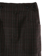 <Archive Sale>Gradation Blockcheck Slit Tight Skirt-beautiful people-Forget-me-nots Online Store