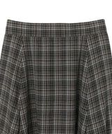 <Archive Sale>Viscorse Tweed Flare Box Pleats Skirt-beautiful people-Forget-me-nots Online Store